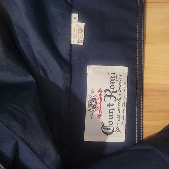 Vintage 70s Count Romi Raincoat 6 M - Picture 11 of 14